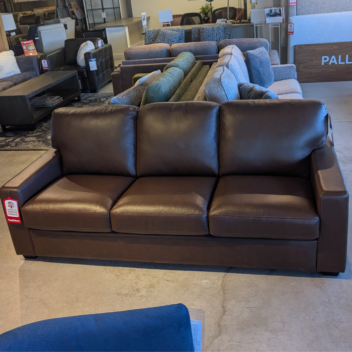 Clearance West End Leather Sofa by Palliser