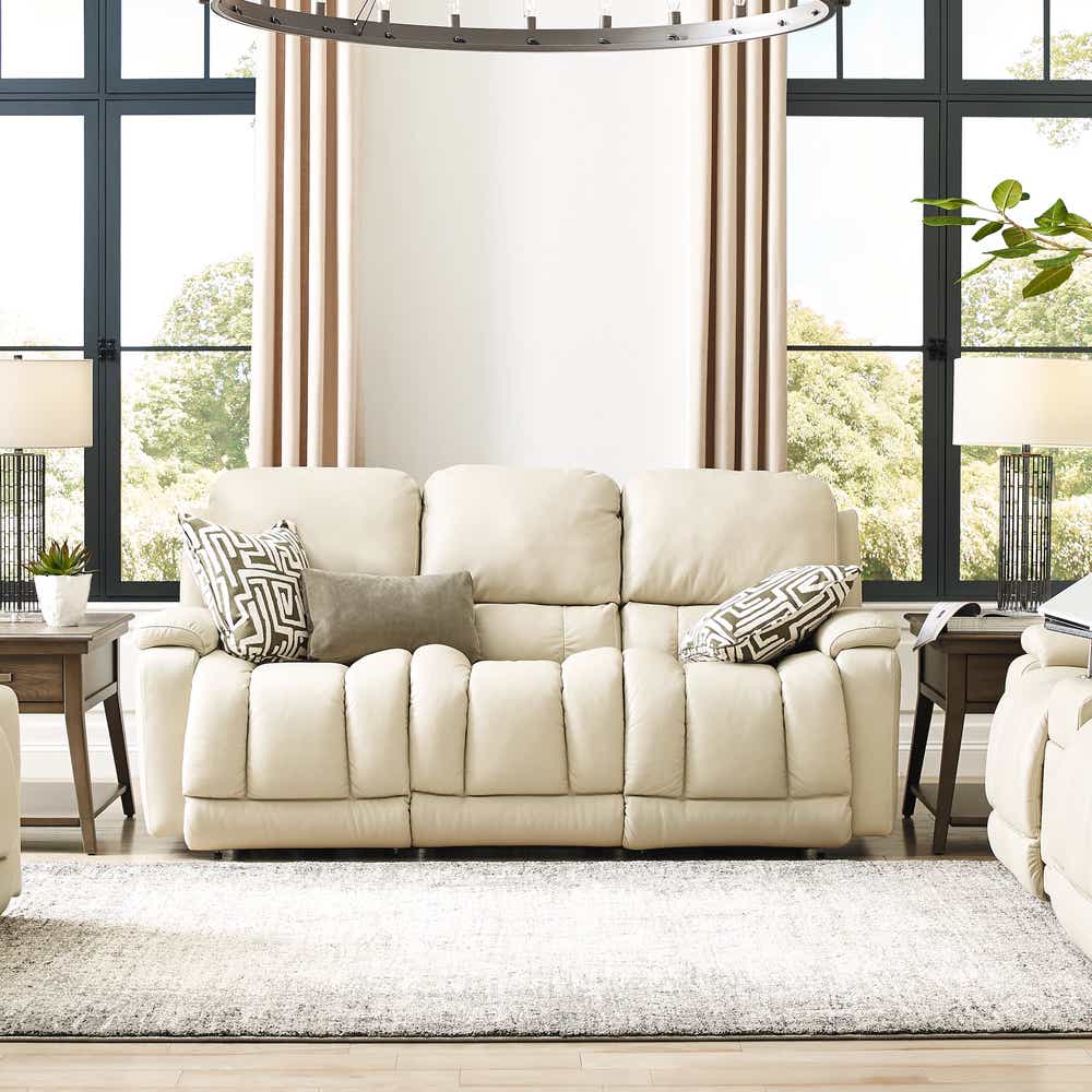 La-Z-Boy Greyson X44530 power reclining sofa with headrest and lumbar, main manufacturer view