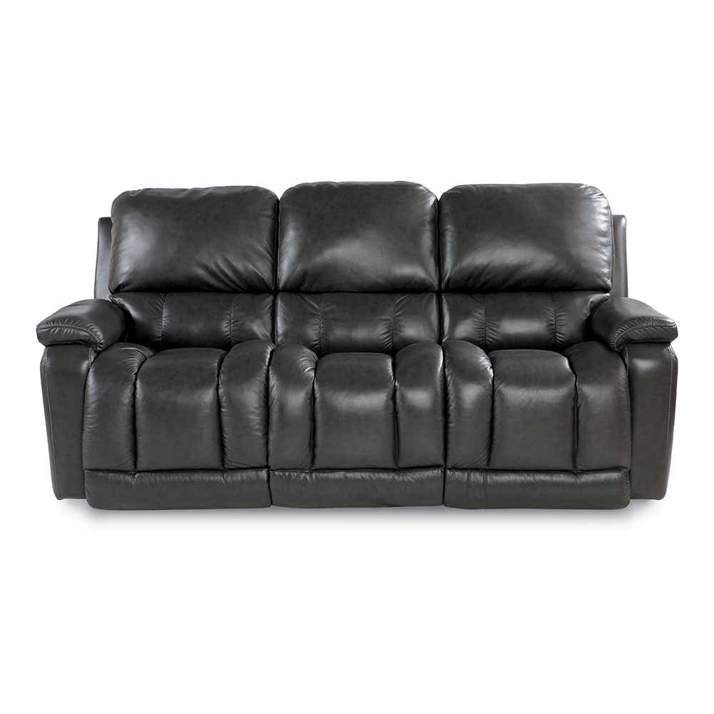 La-Z-Boy Greyson X44530 power reclining sofa with headrest and lumbar, manufacturer view 2