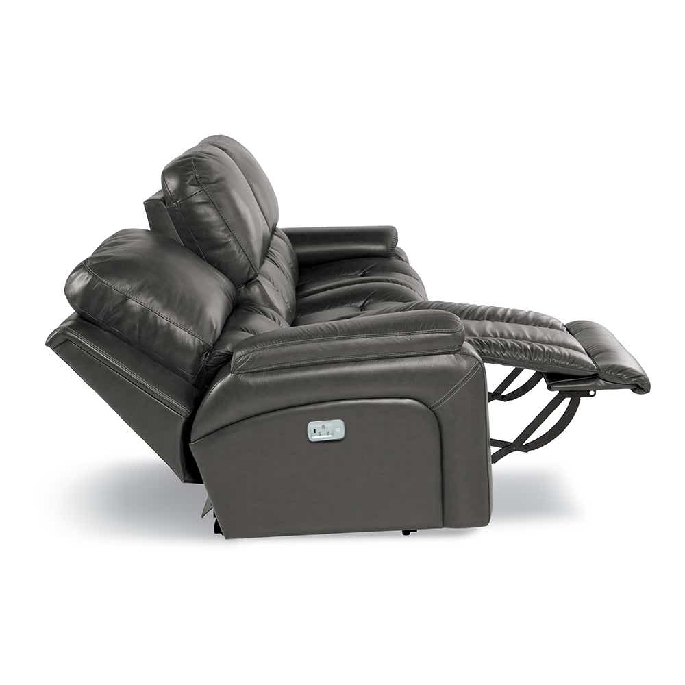 La-Z-Boy Greyson X44530 power reclining sofa with headrest and lumbar, manufacturer view 5
