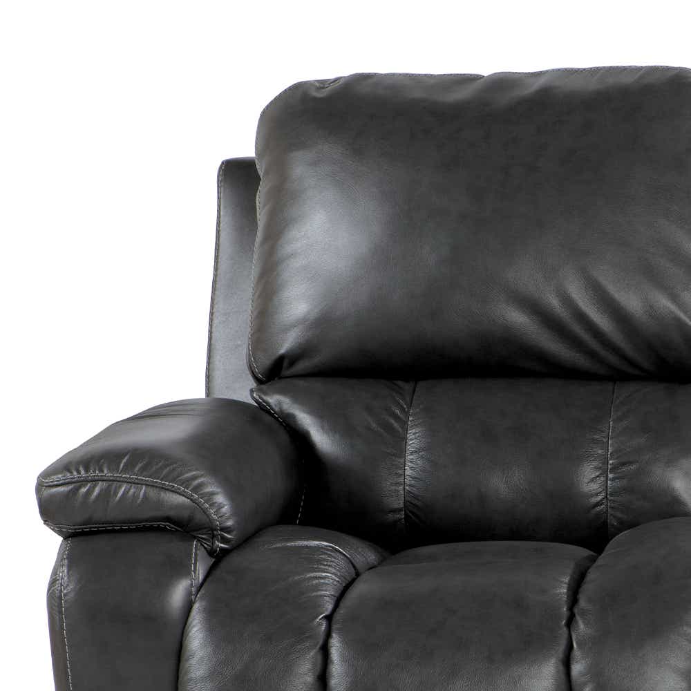 La-Z-Boy Greyson X44530 power reclining sofa with headrest and lumbar, manufacturer view 8