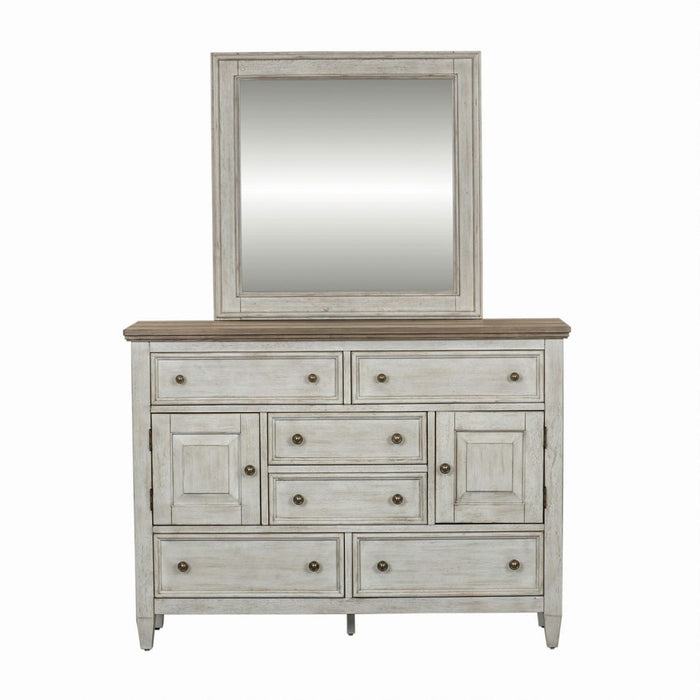 Heartland - Dresser & Mirror - White