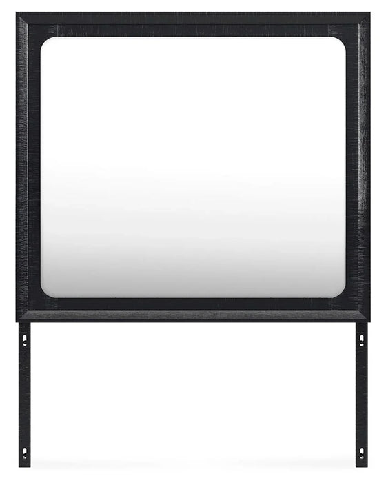 Londer - Black - Bedroom Mirror
