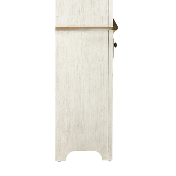 Farmhouse Reimagined - Left Pier Base - White