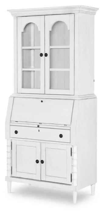 Vintage Market - Secretary Cabinet Top - Picket Fence