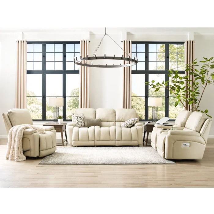 Greyson Casual Reclining Loveseat w/Console & Bucket Seats by La-Z-Boy