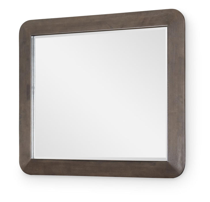 Lancia - Beveled Mirror - Charred Oak