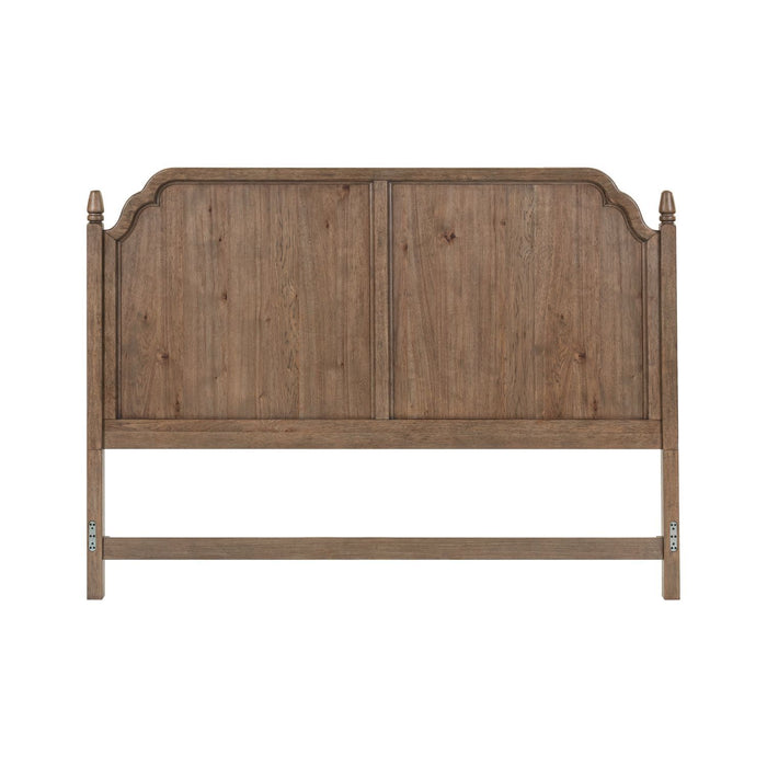 Hickory Grove - King Panel Footboard - Heirloom Brown