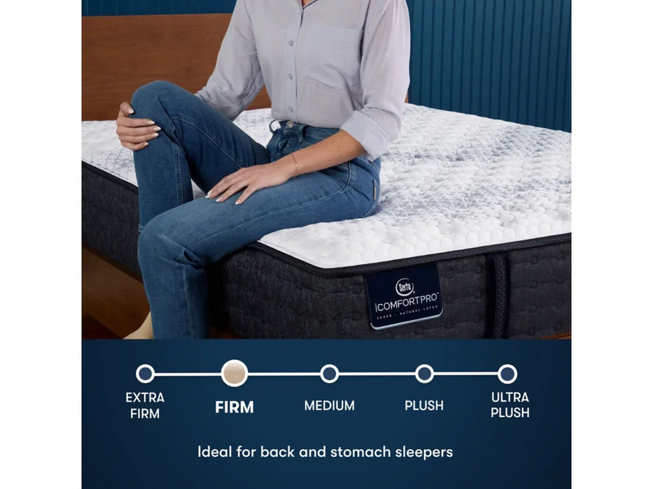 iComfortPro Ambrose Firm 13" Mattress by Serta