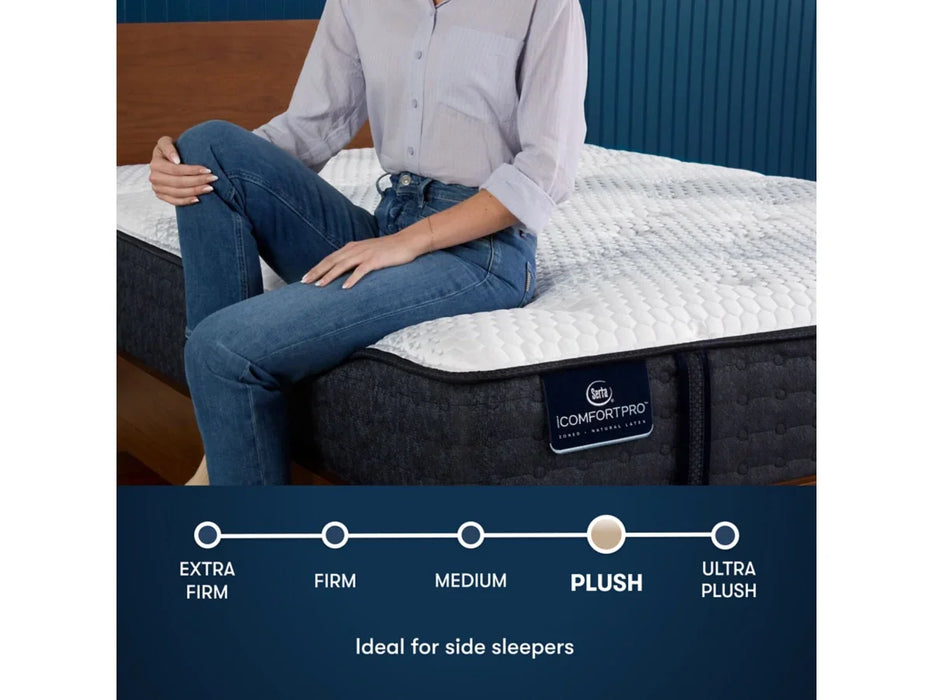 iComfortPro Ambrose Plush 13" Mattress by Serta