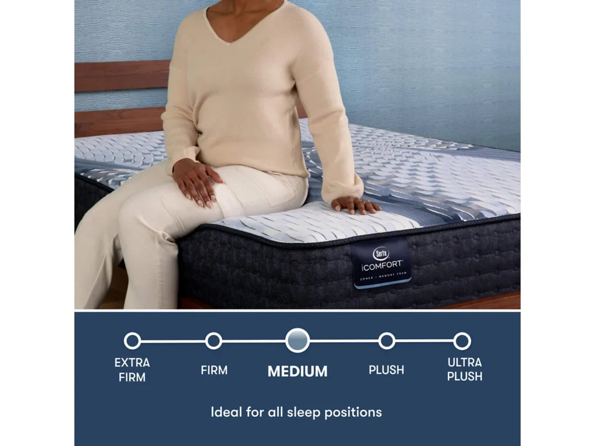 iComfort Aveda Medium 12" Foam Mattress by Serta