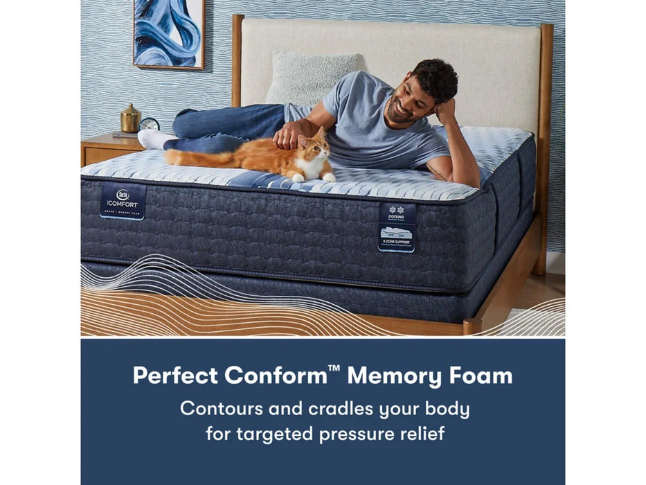 iComfort Aveda Plush 12" Foam Mattress by Serta