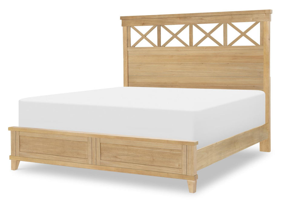 XXX's And OOO's - Panel Footboard King / California King - Amber