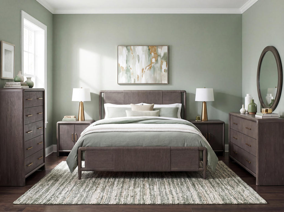 Maren - Complete Woven Panel Bed