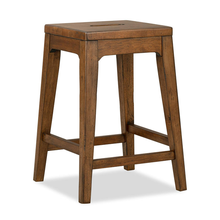 Lake House - Counter Height Backless Stool (Set of 2)
