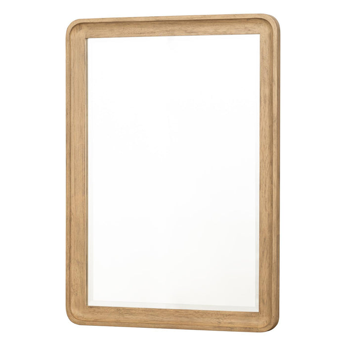 Theo - Beveled Mirror - Desert Oak