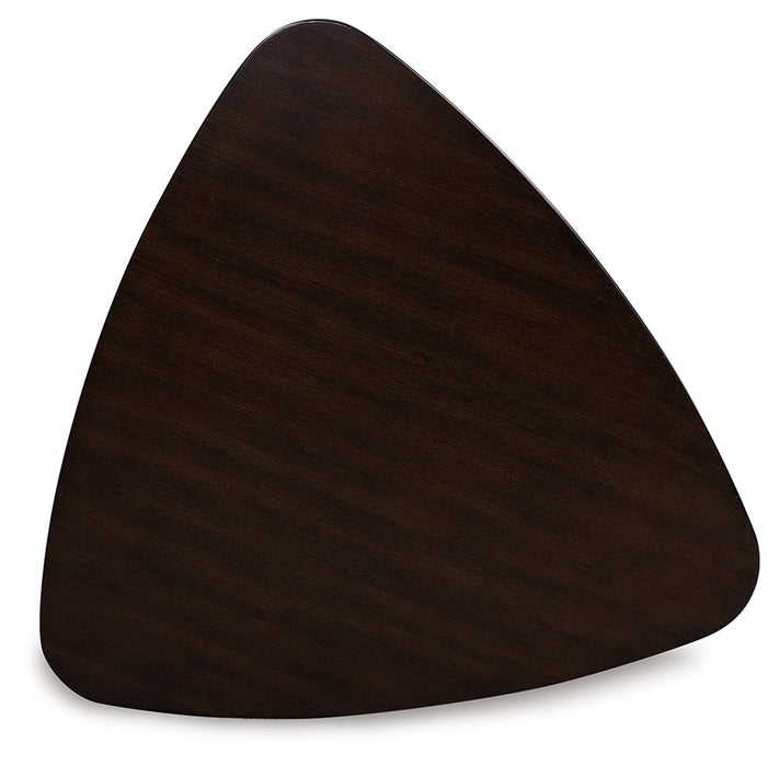 Mallenette - Merlot - Triangle Dining Room Table
