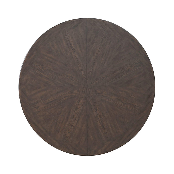 Paradise Valley - Round Pedestal Table Top - Saddle Brown