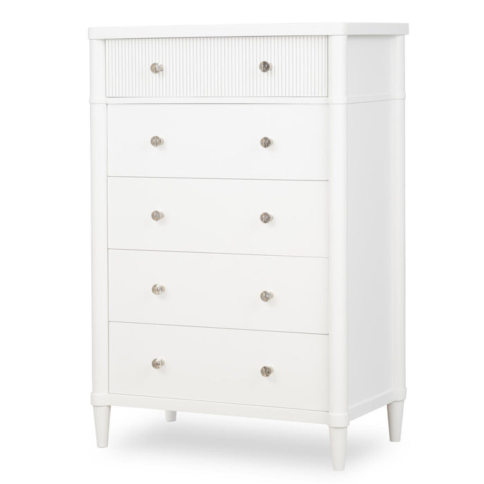 Adeline - 5 Drawer Chest - Cloud White