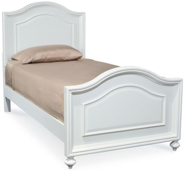 Madison - Panel Headboard Twin - Natural White