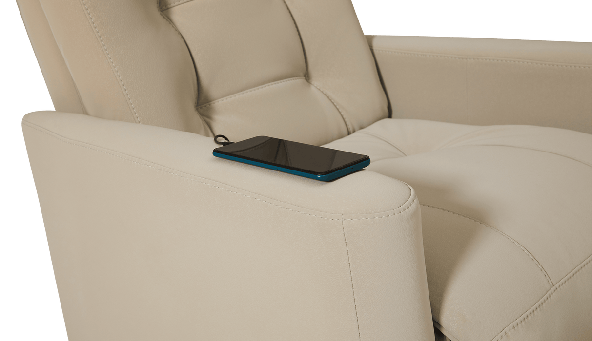 Baltic II Power Swivel Gliding Recliner with Power Headrest by Palliser