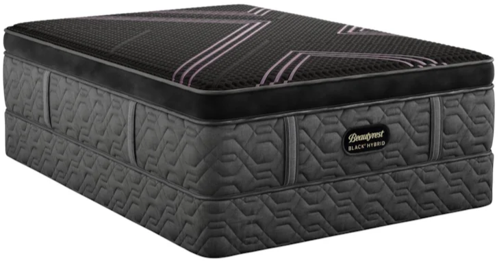 Black Series Two 14.5" Hybrid Medium Apex Pilllow Top Mattress by Beautyrest | Tall mattress, Adjustable base compatible
