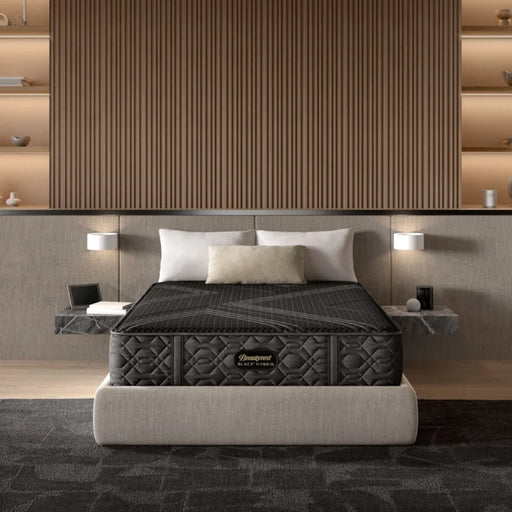 Black Series One 12.5" Hybrid Firm Mattress by BeautyRest | Luxury Material, Cooling Technology