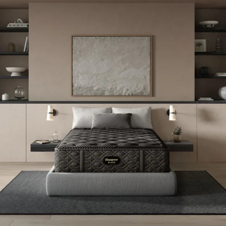 Black Series One 14.25" Medium Mattress by Beautyrest