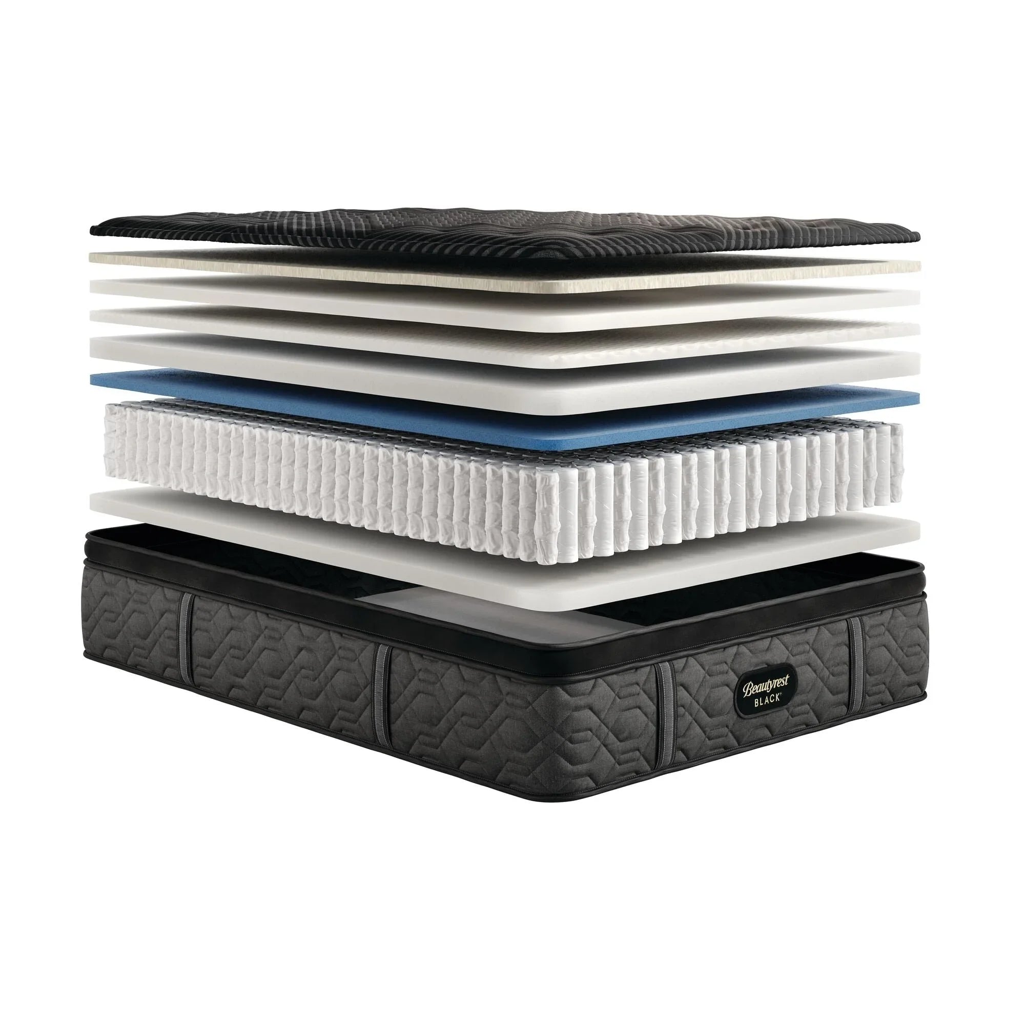 Black Series One 14.75" Medium Pillow Top Mattress by Beautyrest