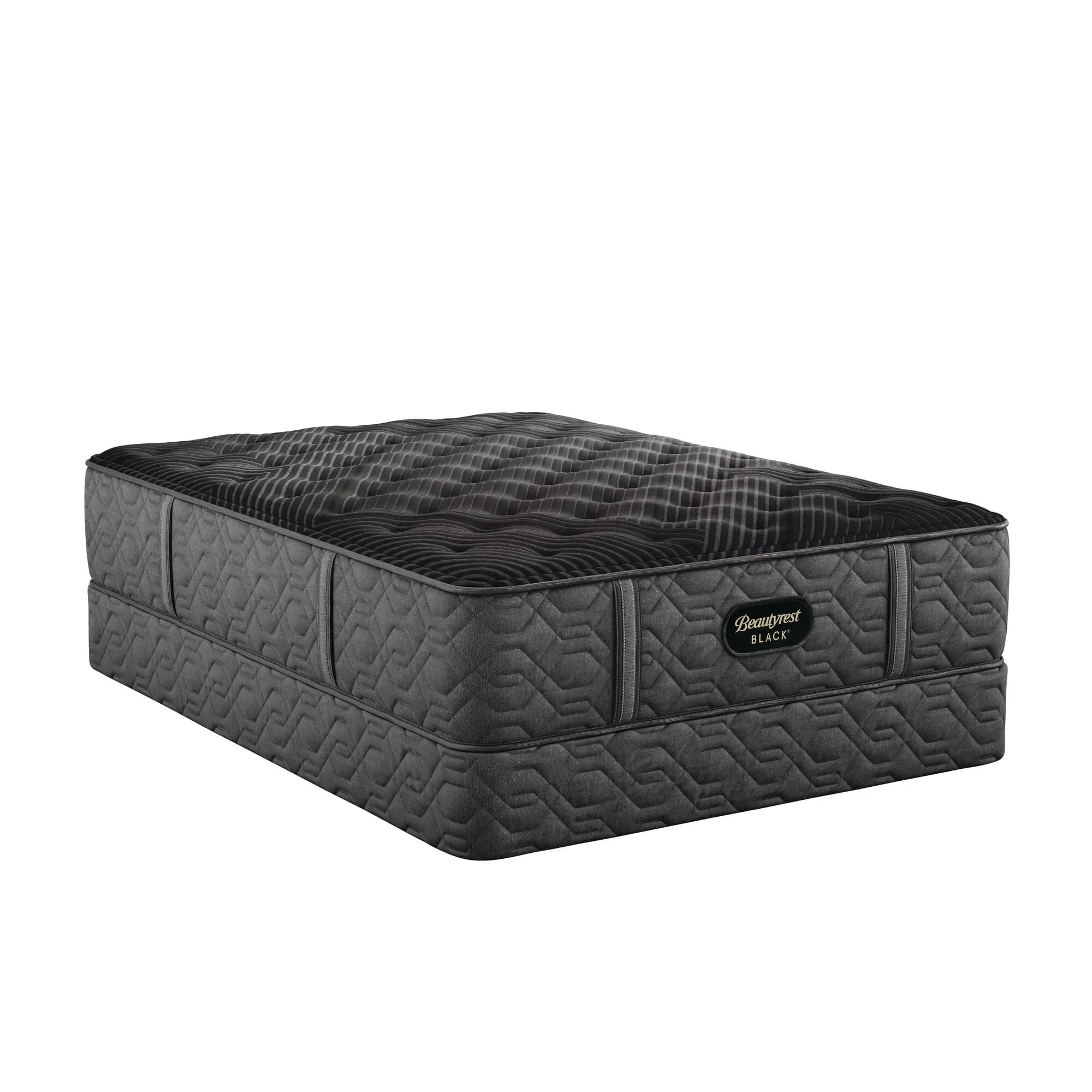 Black Series One 14" Plush Mattress by Beautyrest