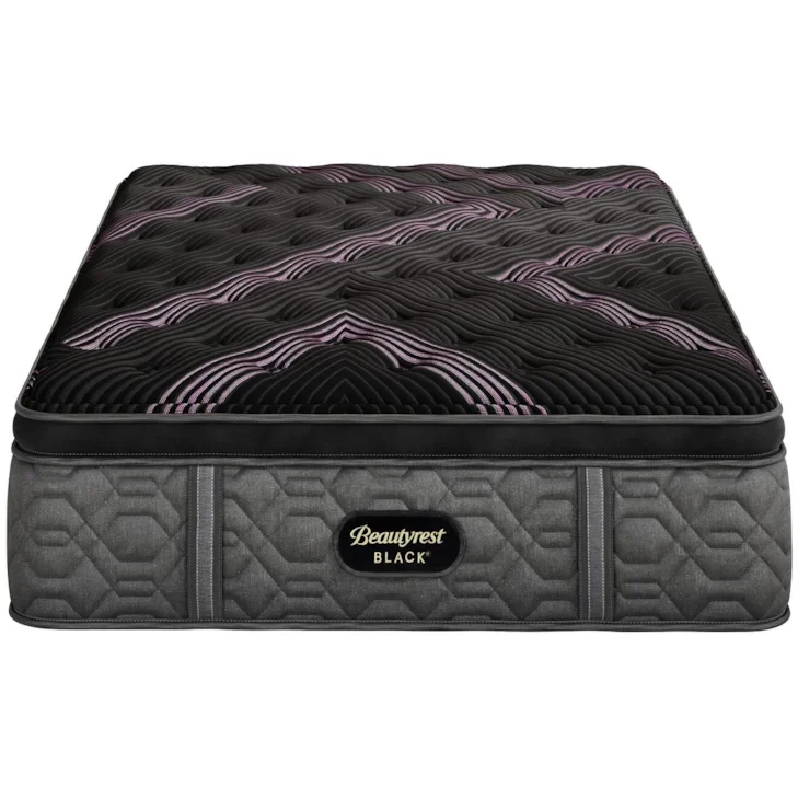 Black Series Two 16.25" Plush Pillow Top Mattress by Beautyrest
