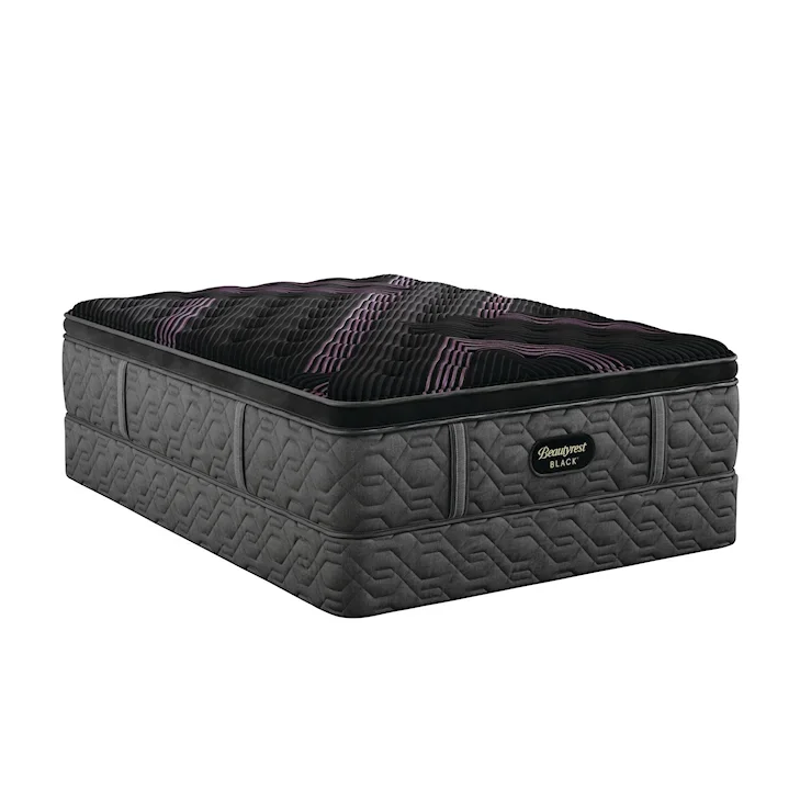 Black Series Two 16.25" Plush Pillow Top Mattress by Beautyrest