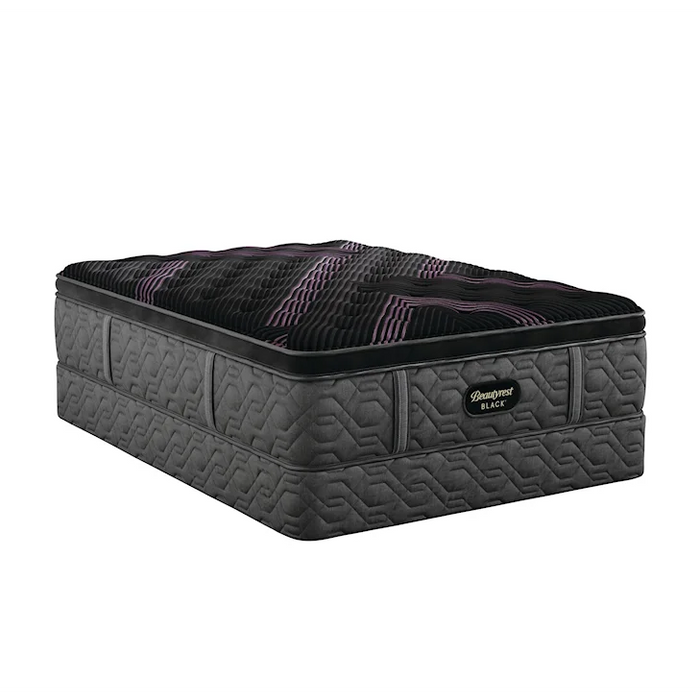Black Series Two 16.25" Plush Pillow Top Mattress by Beautyrest