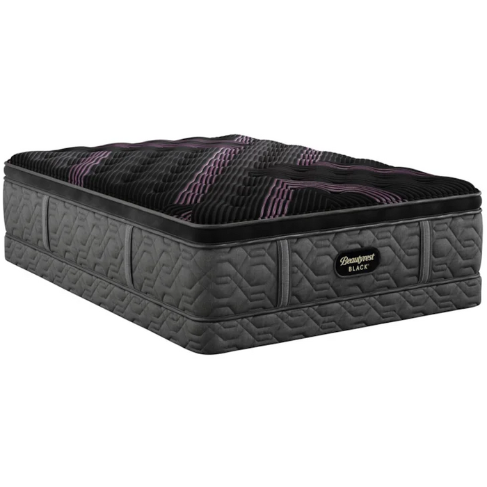 Black Series Two 16.25" Plush Pillow Top Mattress by Beautyrest