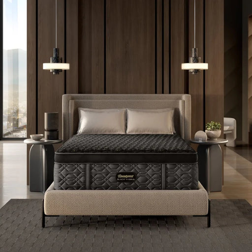 Black Series Four 16" Hybrid Firm Apex Pillow Top Mattress by Beautyrest | Smooth Top, Cooling Technology, CertiPUR-US Certified