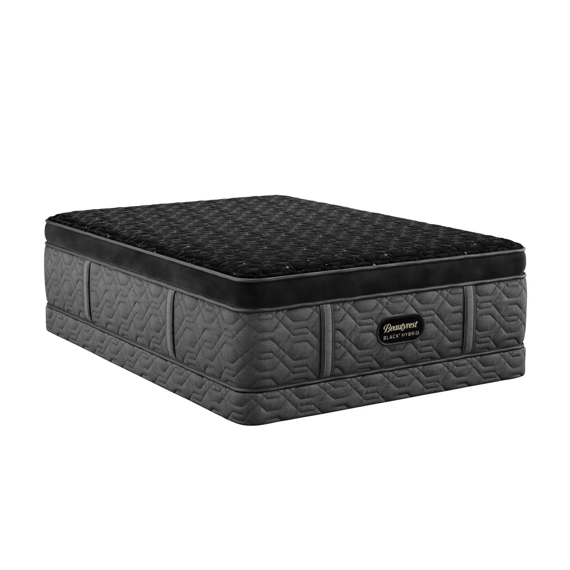 Black Series Four 16" Hybrid Plush Apex Pillow Top Mattress by Beautyrest