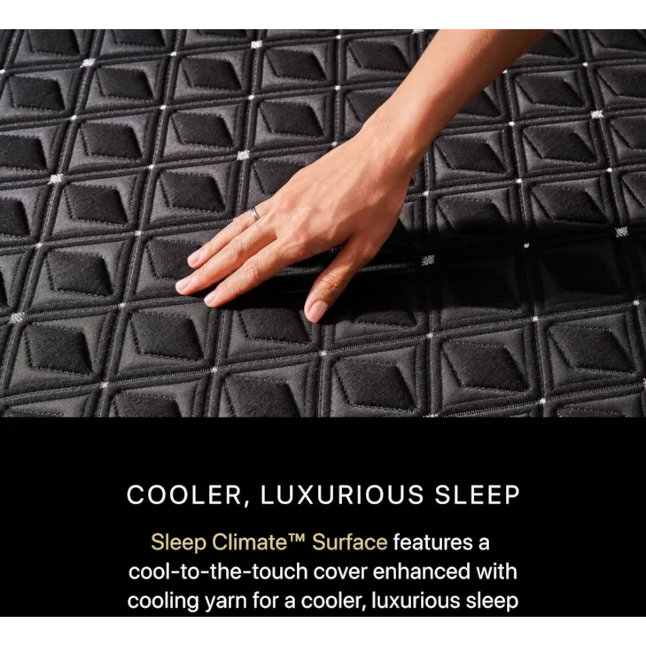 Black Series Three 14.5" Hybrid Plush Mattress by Beautyrest
