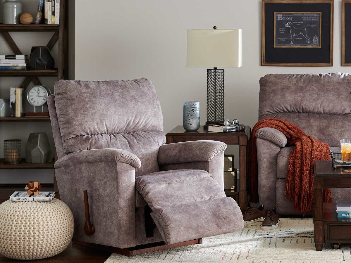 La-Z-Boy Brooks rocking recliner, feature view