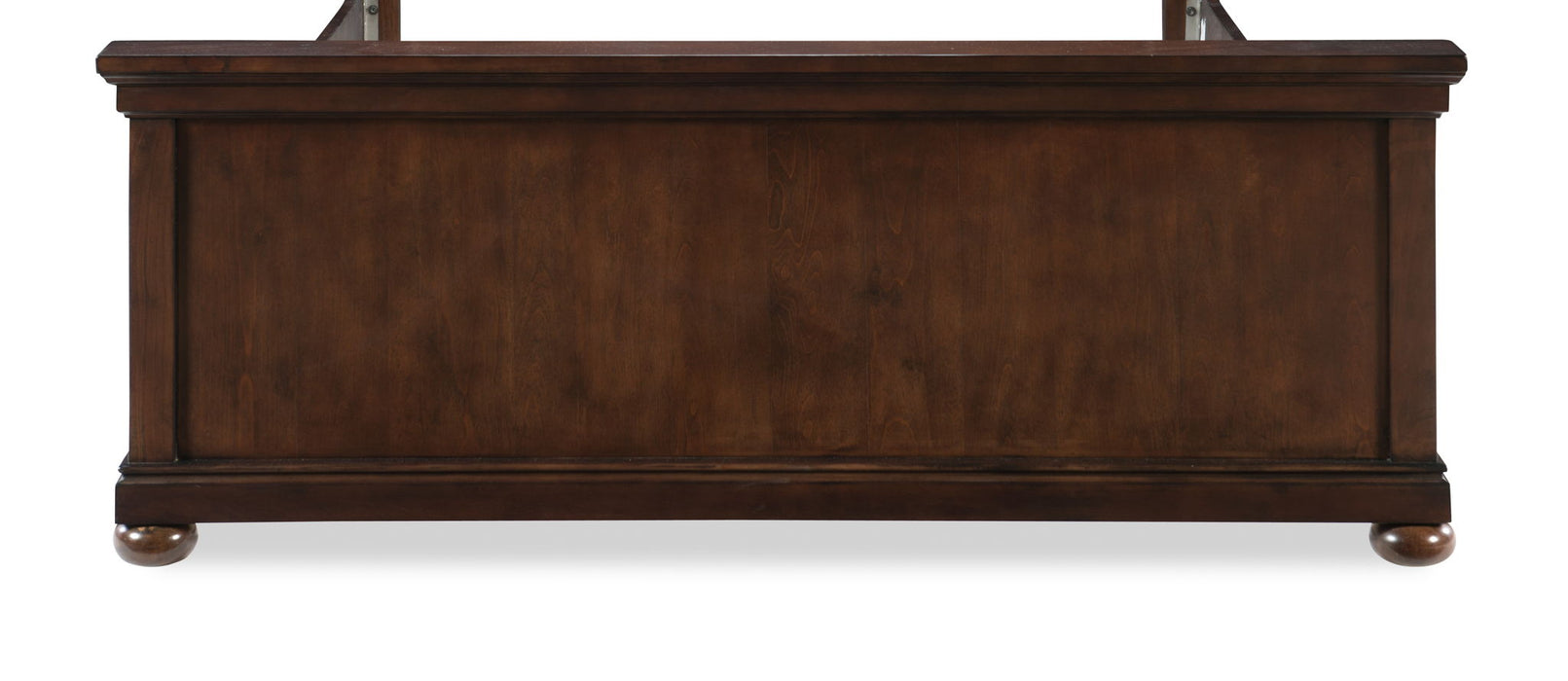 Canterbury - Full Panel Footboard With Slat Roll - Warm Cherry