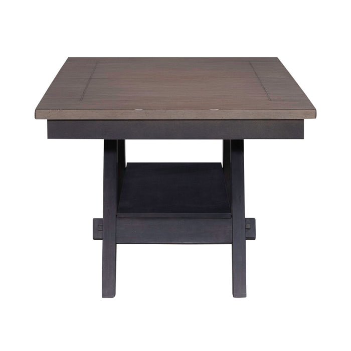 Lawson - Pedestal Table Base - Dark Gray