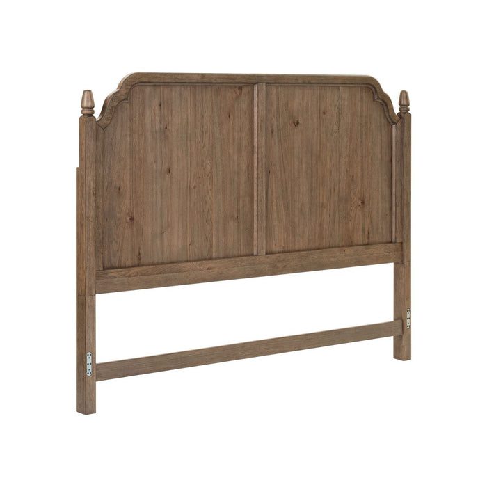 Hickory Grove - King Panel Footboard - Heirloom Brown