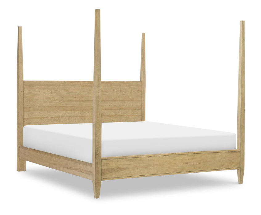 Today's Traditions - Queen Poster Footboard - Natural Hickory