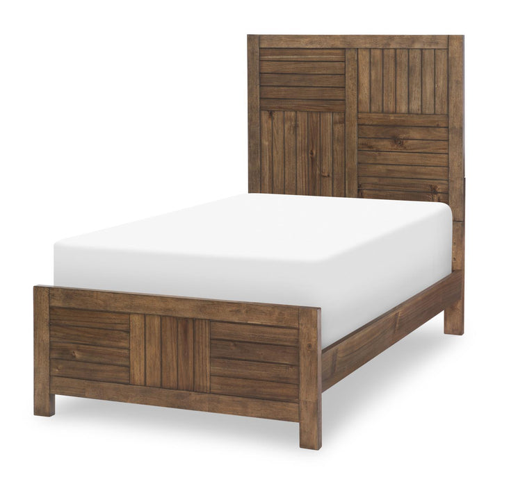 Summer Camp - Panel Footboard - Twin - Tree Brown