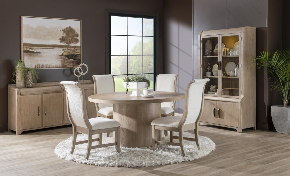 Flow - Upholstered Side Chair (Set of 2) - Sandstone