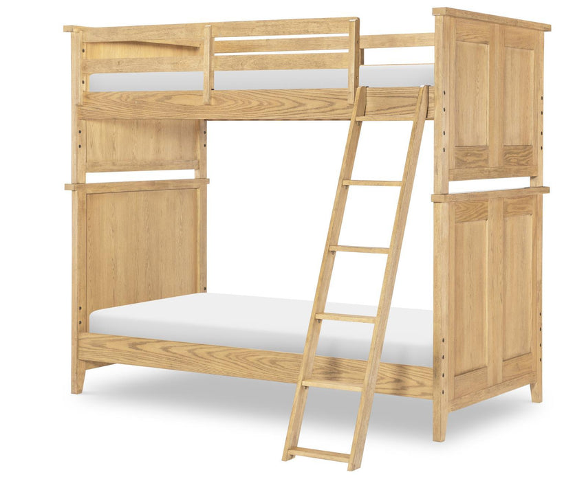 Today's Traditions - Ladder And Guard Rails - Natural Hickory