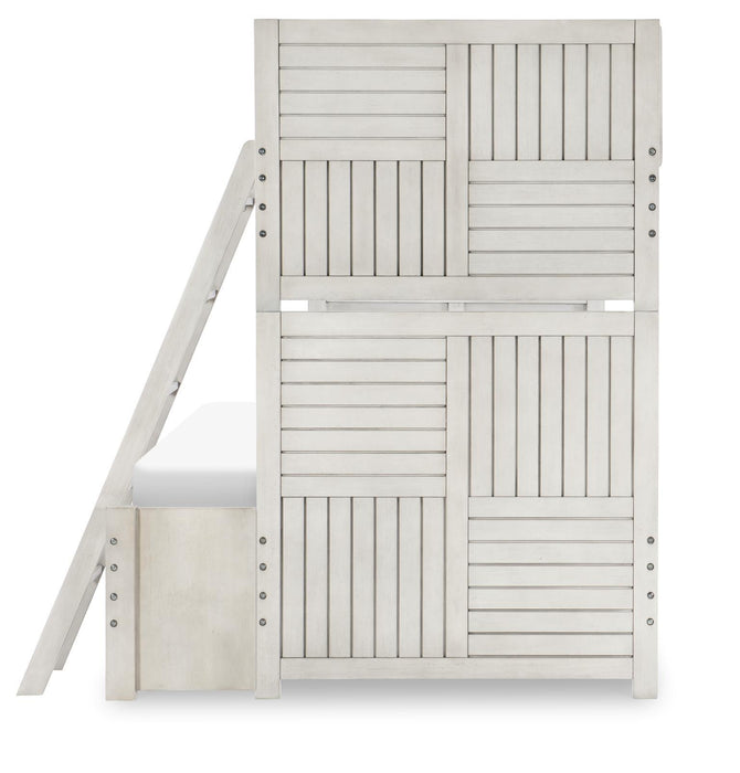 Summer Camp - Full Bottom Bunk Extention - Stone Path Gray