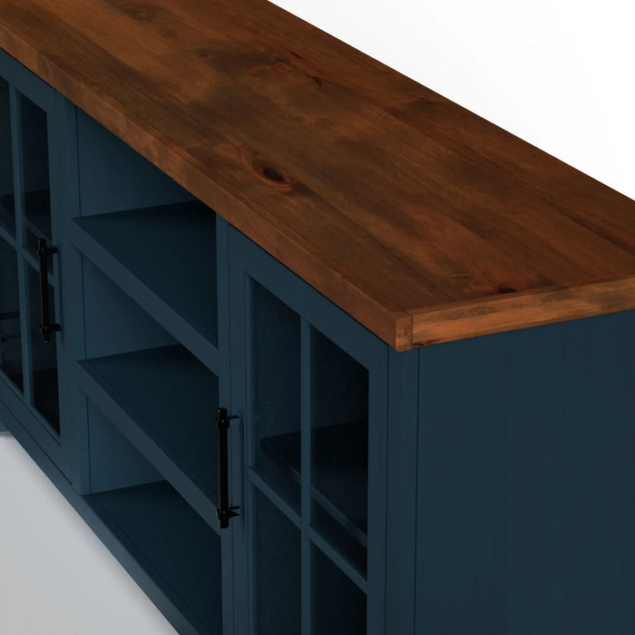 Nantucket - Hutch - Blue Denim / Whiskey