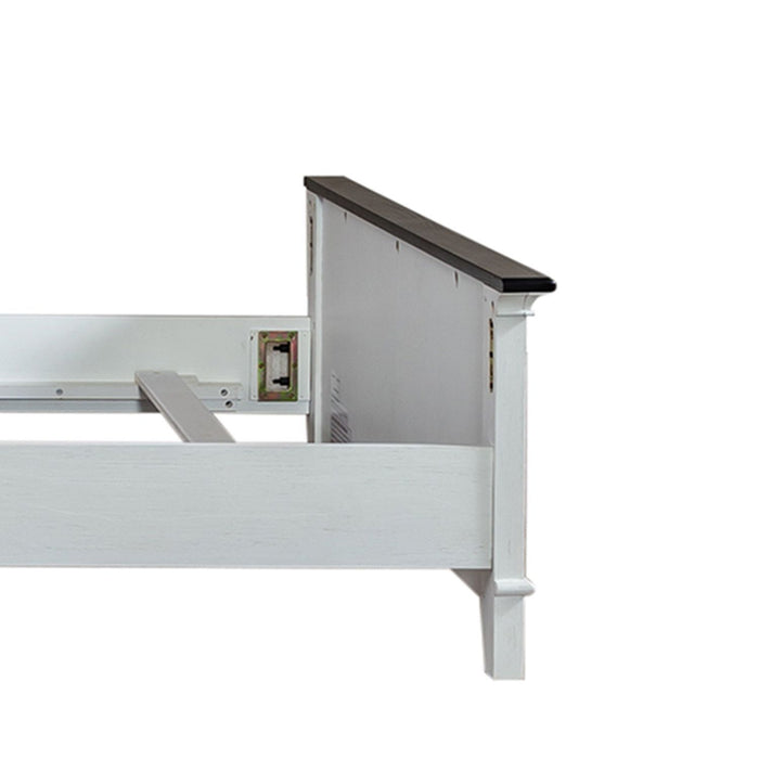 Allyson Park - Full Panel Footboard - White