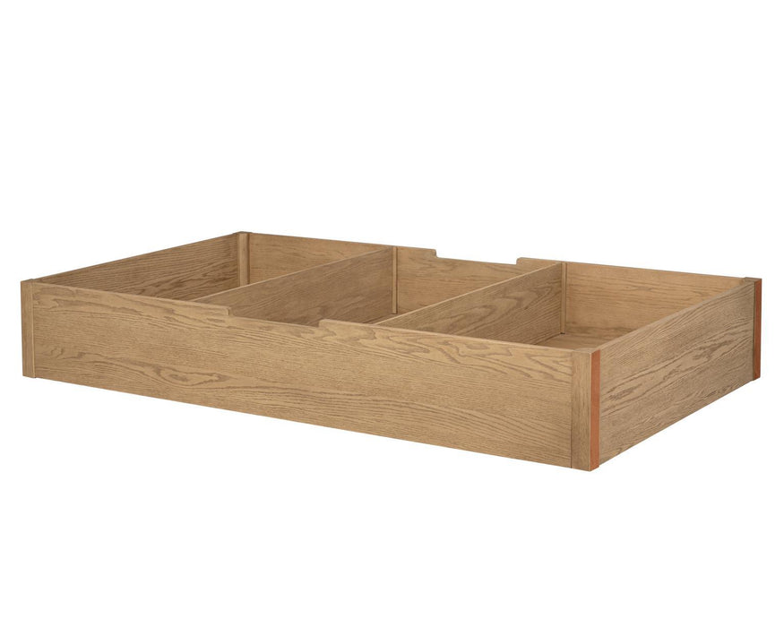 Margot - Trundle Unit - Desert Oak And Cloud White