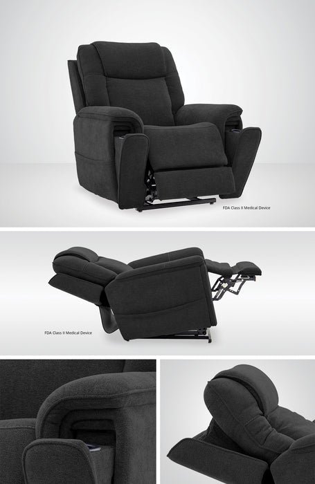 Mega Motion Trento Fabric TRIO MEZZO Power Lift Recliner